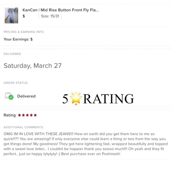 STILL INTERESTED RELISTED UNDER JEANS KanCan | Mid Rise Button Fly Flare Jeans - Picture 10 of 16